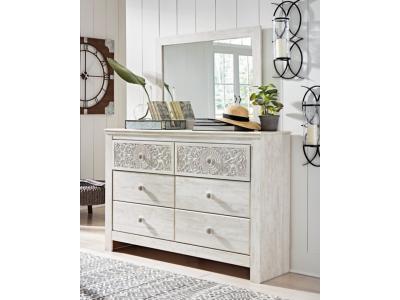 Signature Design by Ashley® Paxberry Queen Panel Bed, Dresser and Mirror - B181B15