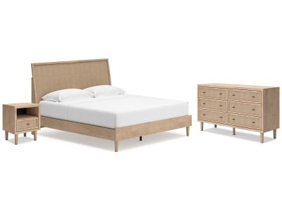 Signature Design by Ashley® Cielden King Panel Bed, Dresser and Nightstand - B1199B13
