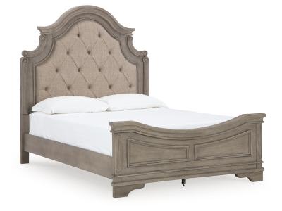 Signature Design by Ashley® Lodenbay Queen Upholstered Panel Bed, Dresser, Mirror and 2 Nightstands - B751B10