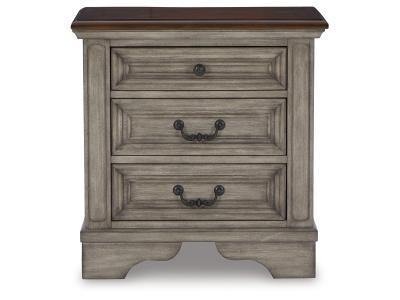 Signature Design by Ashley® Lodenbay Queen Upholstered Panel Bed, Dresser, Mirror and 2 Nightstands - B751B10