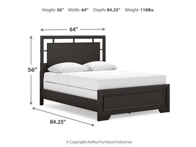 Signature Design by Ashley® Covetown Queen Panel Bed, Dresser, Mirror and Nightstand - B441B12