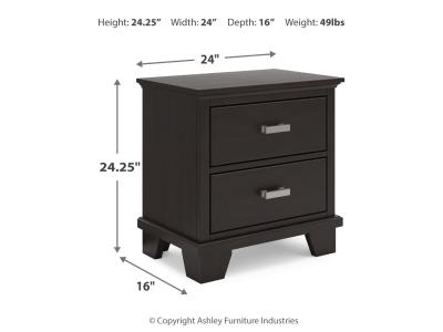 Signature Design by Ashley® Covetown Queen Panel Bed, Dresser, Mirror and Nightstand - B441B12