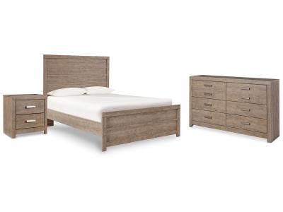 Signature Design by Ashley® Culverbach Full Panel Bed, Dresser and Nightstand - B070B29