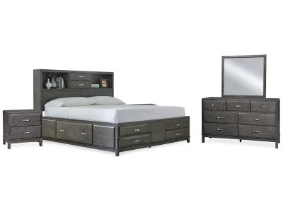 Signature Design by Ashley® Caitbrook California King Storage Bed, Dresser, Mirror and Chest - B476B30