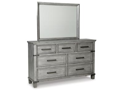 Signature Design by Ashley® Russelyn California King Panel Bed, Dresser, Mirror, Chest and 2 Nightstands - B772B15