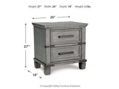 Signature Design by Ashley® Russelyn California King Panel Bed, Dresser, Mirror, Chest and 2 Nightstands - B772B15