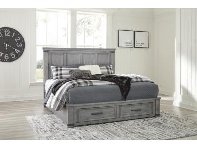 Signature Design by Ashley® Russelyn California King Panel Bed, Dresser, Mirror, Chest and 2 Nightstands - B772B15