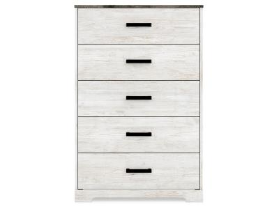 Signature Design by Ashley® Shawburn Full Panel Bed with Chest - EB4121B4