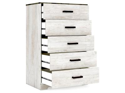 Signature Design by Ashley® Shawburn Full Panel Bed with Chest - EB4121B4