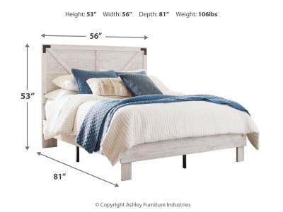 Signature Design by Ashley® Shawburn Full Panel Bed with Chest - EB4121B4