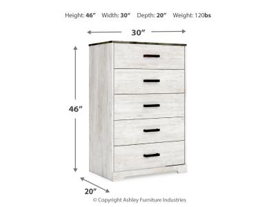 Signature Design by Ashley® Shawburn Full Panel Bed with Chest - EB4121B4