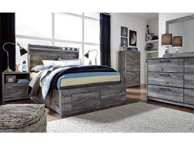 Signature Design by Ashley® Baystorm Full Panel Storage Bed, Dresser and Mirror - B221B70