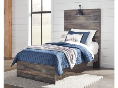 Signature Design by Ashley® Drystan Twin Panel Bed, Dresser and Nightstand - B211B86