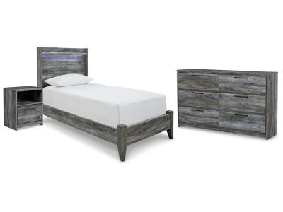 Signature Design by Ashley® Baystorm Twin Panel Bed, Dresser and Nightstand - B221B71