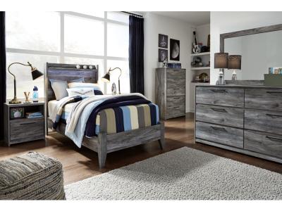 Signature Design by Ashley® Baystorm Twin Panel Bed, Dresser and Nightstand - B221B71