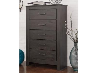 Signature Design by Ashley® Brinxton Queen Panel Bed, Dresser, Mirror, Chest and Nightstand - B249B21