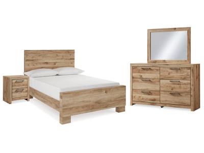Signature Design by Ashley® Hyanna Full Panel Bed, Dresser, Mirror and Nightstand - B1050B57