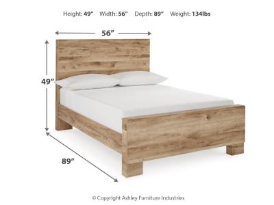 Signature Design by Ashley® Hyanna Full Panel Bed, Dresser, Mirror and Nightstand - B1050B57