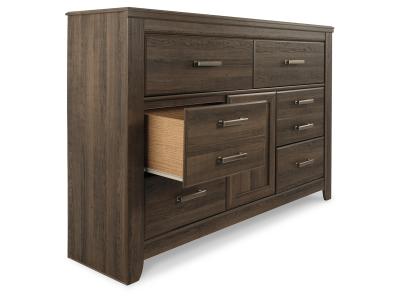 Signature Design by Ashley® Juararo King Poster Bed, Dresser, Chest and Nightstand - B251B35