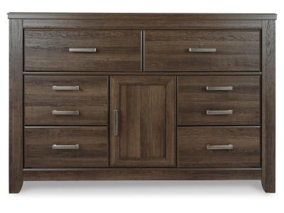 Signature Design by Ashley® Juararo King Poster Bed, Dresser, Chest and Nightstand - B251B35
