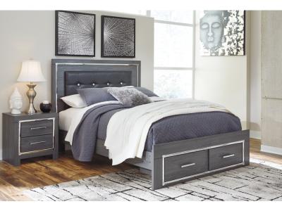 Signature Design by Ashley® Lodanna Queen Storage Bed and Nightstand - B214B44