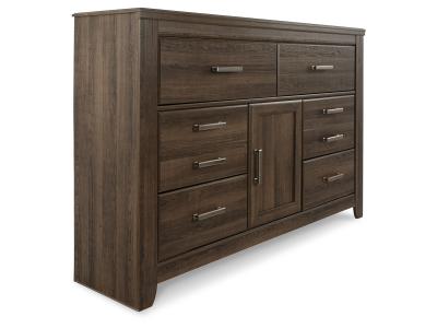 Signature Design by Ashley® Juararo Queen Poster Bed and Dresser - B251B36