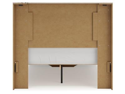 Signature Design by Ashley® Lawroy Full Panel Storage Bed, Dresser and Mirror - B2310B22