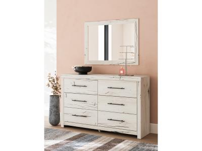 Signature Design by Ashley® Lawroy Full Panel Storage Bed, Dresser and Mirror - B2310B22