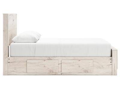Signature Design by Ashley® Lawroy Queen Panel Bed with Storage, Dresser and Mirror - B2310B29