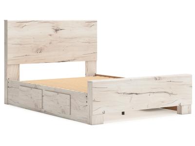 Signature Design by Ashley® Lawroy Queen Panel Bed with Storage, Dresser and Mirror - B2310B29