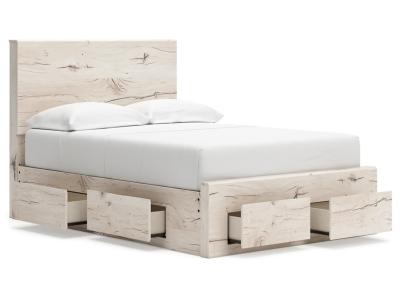 Signature Design by Ashley® Lawroy Full Panel Storage Bed, Dresser and Mirror - B2310B37