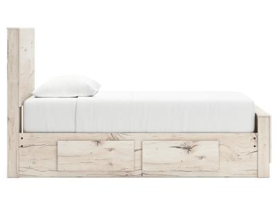 Signature Design by Ashley® Lawroy Twin Panel Bed with Storage, Dresser and Mirror - B2310B36