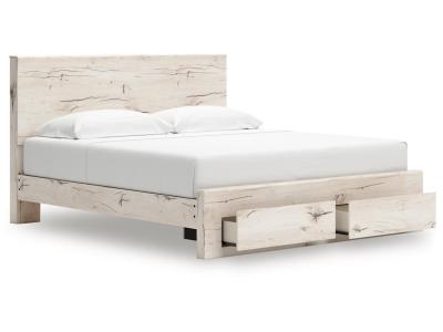 Signature Design by Ashley® Lawroy King Panel Storage Bed, Dresser and Mirror - B2310B35