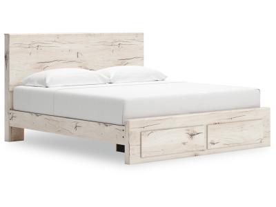 Signature Design by Ashley® Lawroy King Panel Storage Bed, Dresser and Mirror - B2310B35