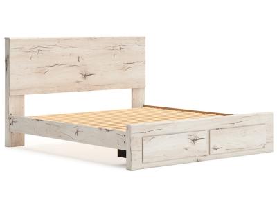 Signature Design by Ashley® Lawroy King Panel Storage Bed, Dresser and Mirror - B2310B35