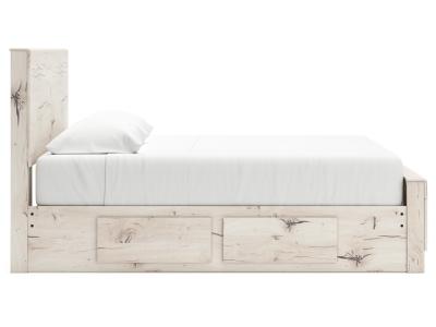 Signature Design by Ashley® Lawroy King Panel Bed with Storage, Dresser and Mirror - B2310B33