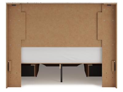 Signature Design by Ashley® Lawroy Queen Panel Storage Bed, Dresser and Mirror - B2310B30