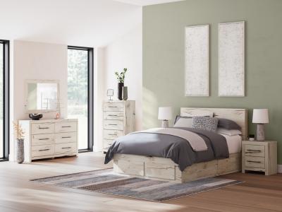 Signature Design by Ashley® Lawroy Queen Panel Storage Bed, Dresser and Mirror - B2310B30
