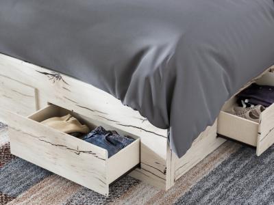 Signature Design by Ashley® Lawroy Queen Panel Storage Bed, Dresser and Mirror - B2310B30