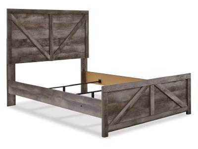 Signature Design by Ashley® Wynnlow Full Crossbuck Panel Bed and 2 Chests - B440B40