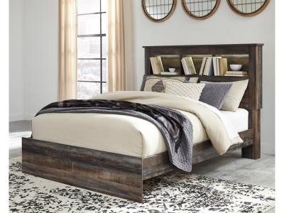Signature Design by Ashley® Drystan Queen Bookcase Bed, Dresser and 2 Nightstands - B211B87