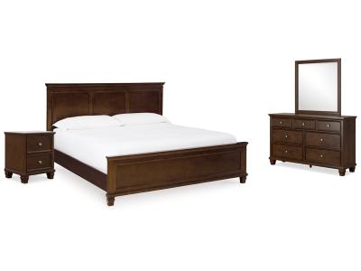 Signature Design by Ashley® Danabrin King Panel Bed Dresser Mirror and Nightstand - B685B14