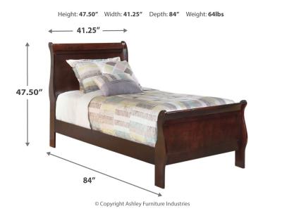 Signature Design by Ashley® Alisdair Twin Sleigh Bed, Dresser, Mirror, Chest and Nightstand - B376B24