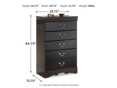 Signature Design by Ashley® Huey Vineyard Queen Sleight Bed and Chest - B128B48