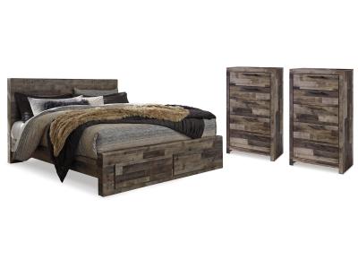 Signature Design by Ashley® Derekson Queen Storage Bed and 2 Chests - B200B67
