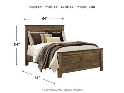Signature Design by Ashley® Trinell Queen Panel Bed, Dresser, Mirror and Nightstand - B446B88