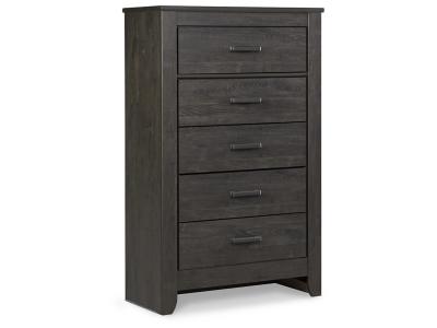 Signature Design by Ashley® Brinxton King Panel Bed, Dresser, Mirror, Chest and Nightstand - B249B22
