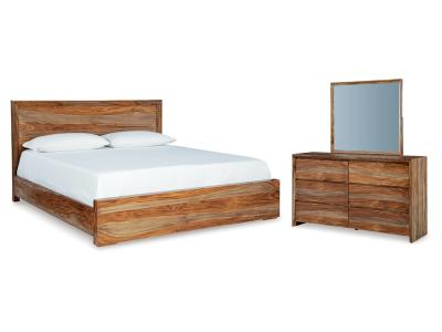 Signature Design by Ashley® Dressonni Queen Panel Bed, Dresser and Mirror - B790B3