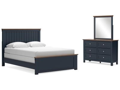 Signature Design by Ashley® Landocken Queen Panel Bed Dresser and Mirror - B414B11