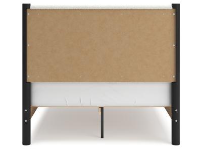 Signature Design by Ashley® Cadmori Full Upholstered Panel Bed Dresser and Mirror - B2616B5